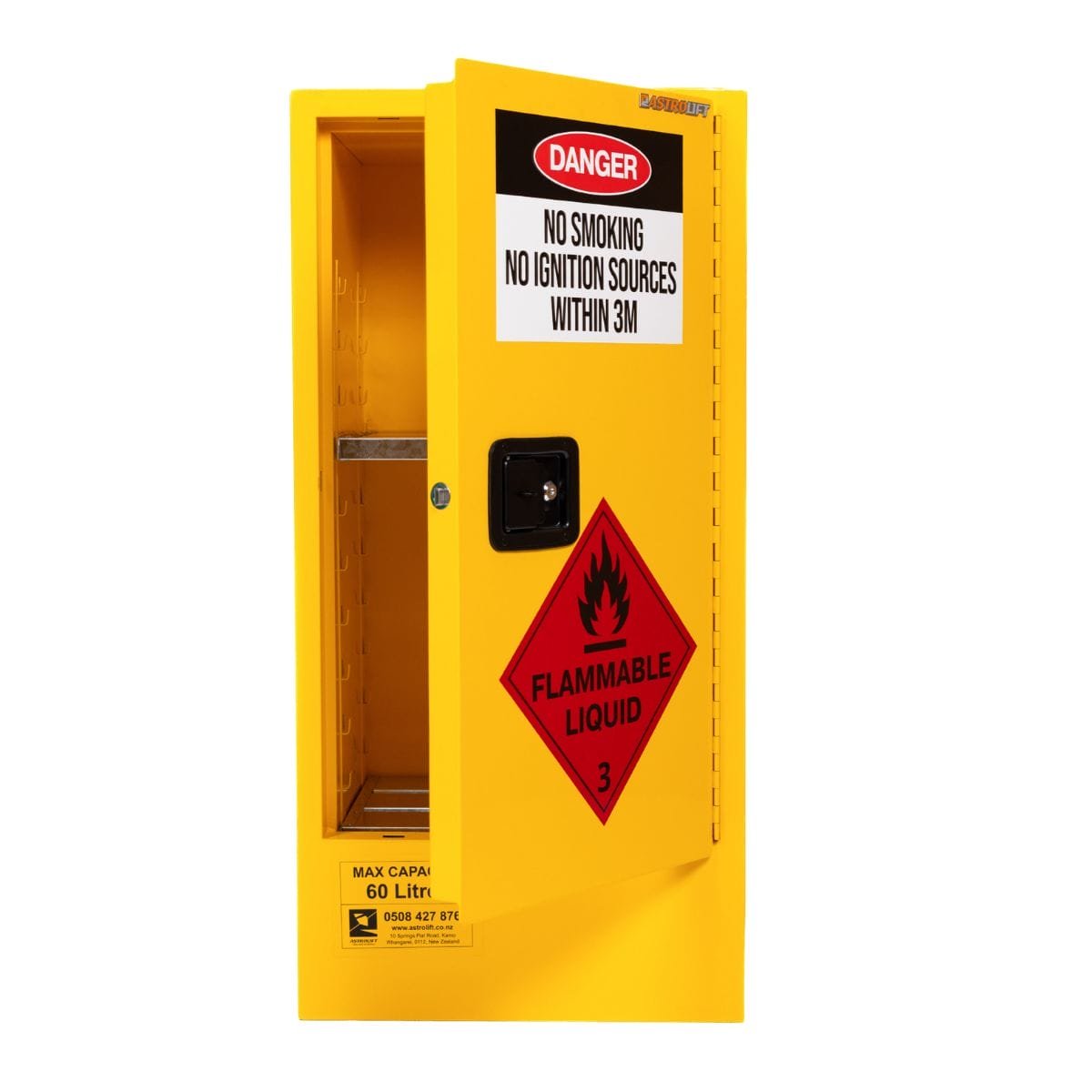 Buy Flammable Storage Cabinet   available at Astrolift NZ